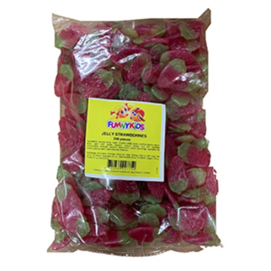 Picture of Funnykids Bags Jelly Strawberries 5c x240